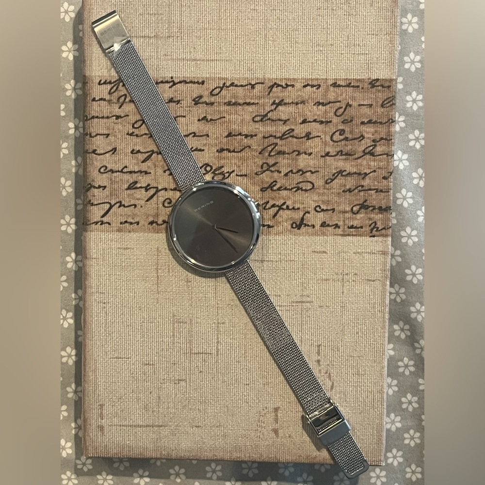 Bering Stainless Steel Watch new with plastic still on